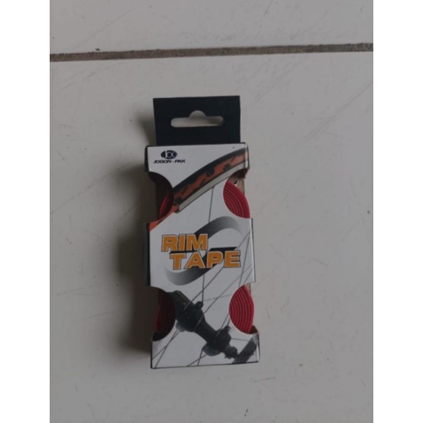 RIM TAPE Velg Sepeda 20 26 27.5 JOGON PARK Merah