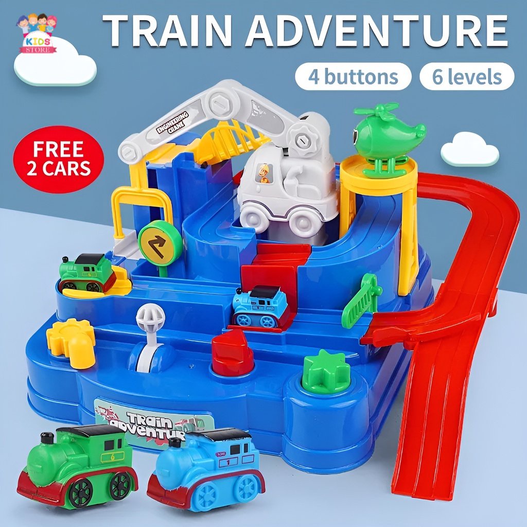 Brain Train Adventure | Mainan Seru Untuk Keluarga | Family Game | Permainan Keluarga Seru | Hadiah Ulang Tahun Anak Laki Laki