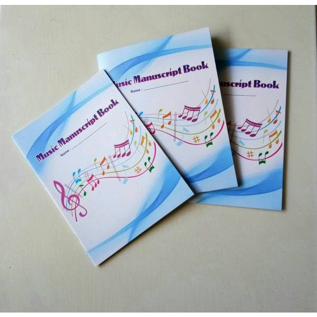 

✰FLASHSALE✰ Buku tulis musik garis paranada || Manuscript book Buku garis lima || tulis musik garis