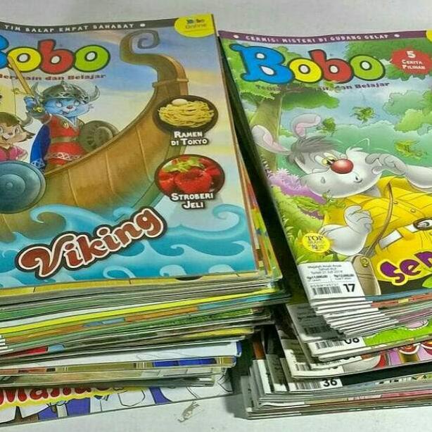[Produk 9090] Majalah Bobo Edisi 2000 - 2022  Minimal Pembelian 4 & Buku Anak Promo ⌒O