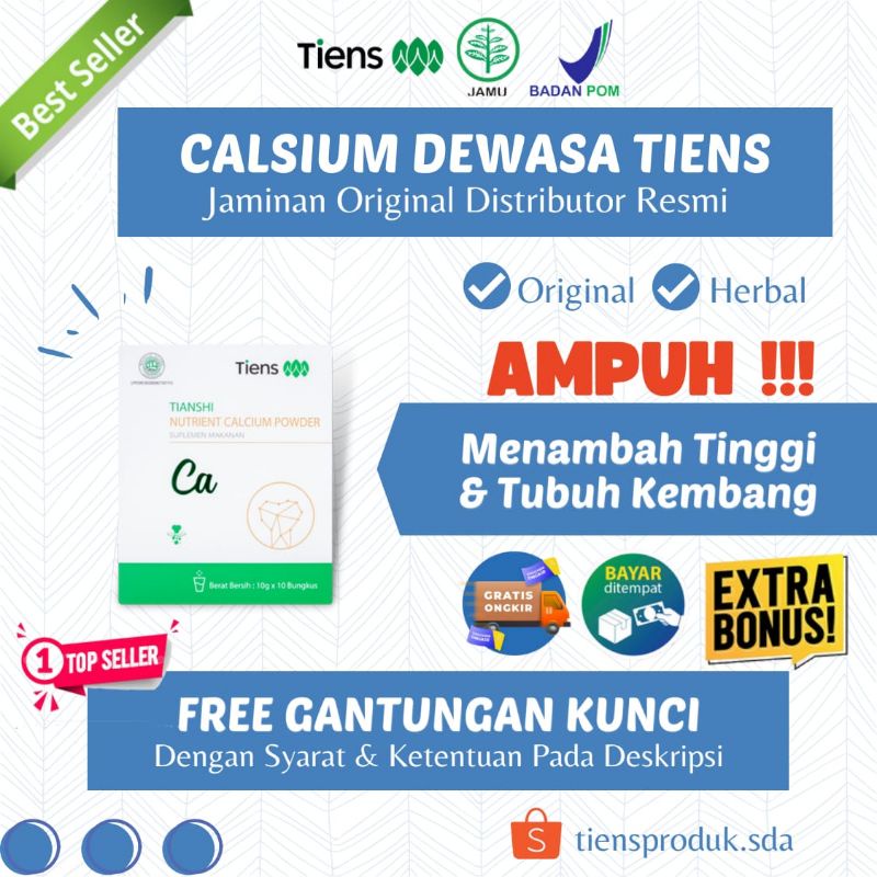 (TERLARIS) NHCP NUTRIENT HIGHT CALSIUM POWDER ECERAN SUPLEMEN VITAMIN PENINGGI BADAN DEWASA ANAK HYP