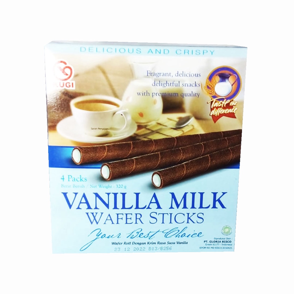 

KUGI VANILLA MILK WAFER STICKS 320G