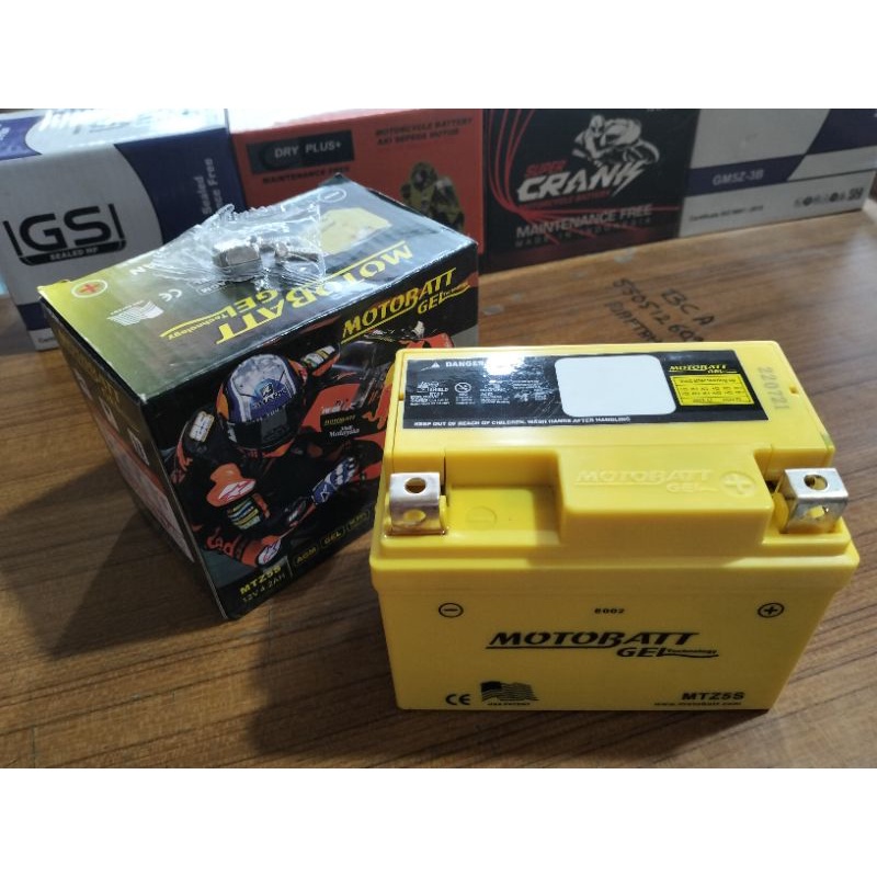 Aki Motor Motobatt GTZ5S