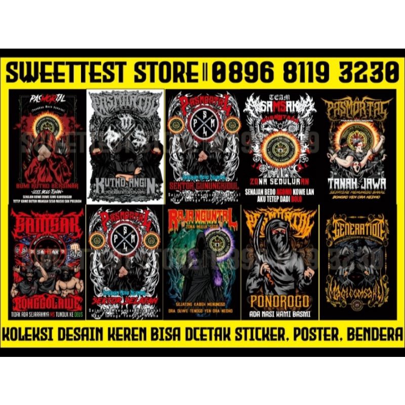 BENDERA / GIANTFLAG PASMORTAL MEJIKOM SAKTI READY STOK