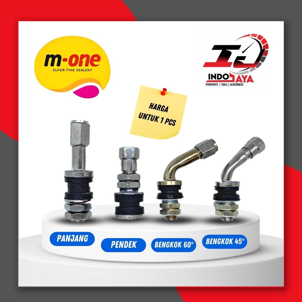 [BAYAR DI TEMPAT] PENTIL BAN TUBELESS BESI / PENTIL TUBELESS / DRAT DALAM / DRAT LUAR / PENTIL PANJA