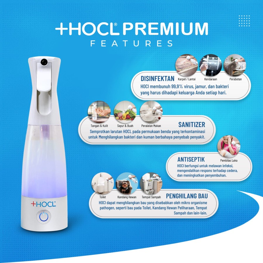 + HOCL Premium Disinfectant & Sanitizer Water Generator Preloved Original