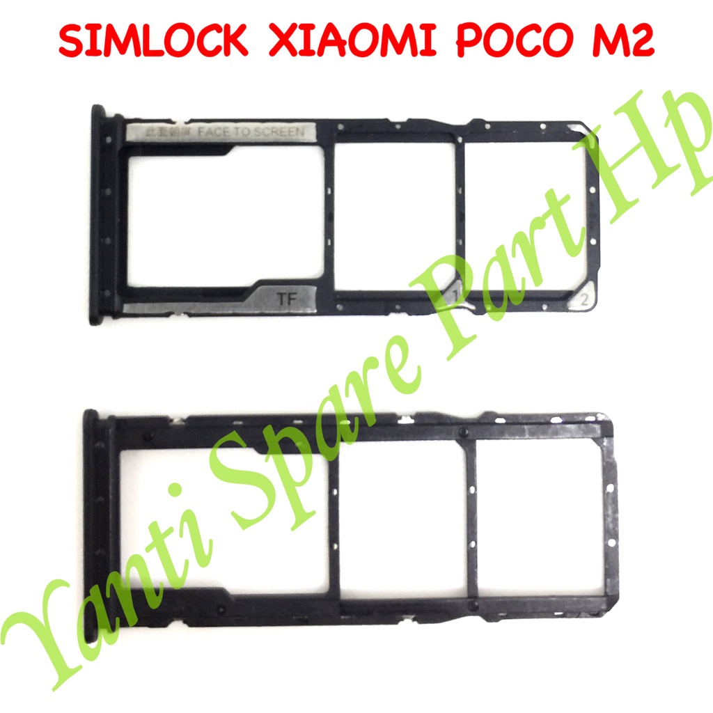 Simtray Sim Lock Xiaomi Poco M2 Original Terlaris New