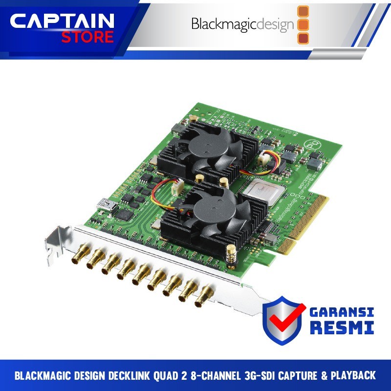 Blackmagic Design DeckLink Quad 2 8-Channel 3G-SDI Capture & Playback