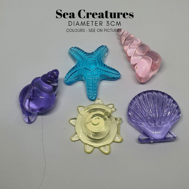 Sea Creatures Pajangan Crystal Acrylic