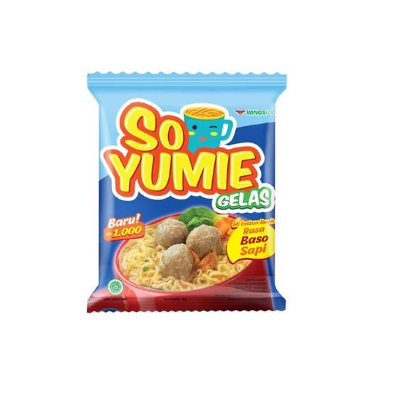 

✔✔SALE✔✔ So Yumie Mie Gelas Baso Sapi 10 x 30 gr