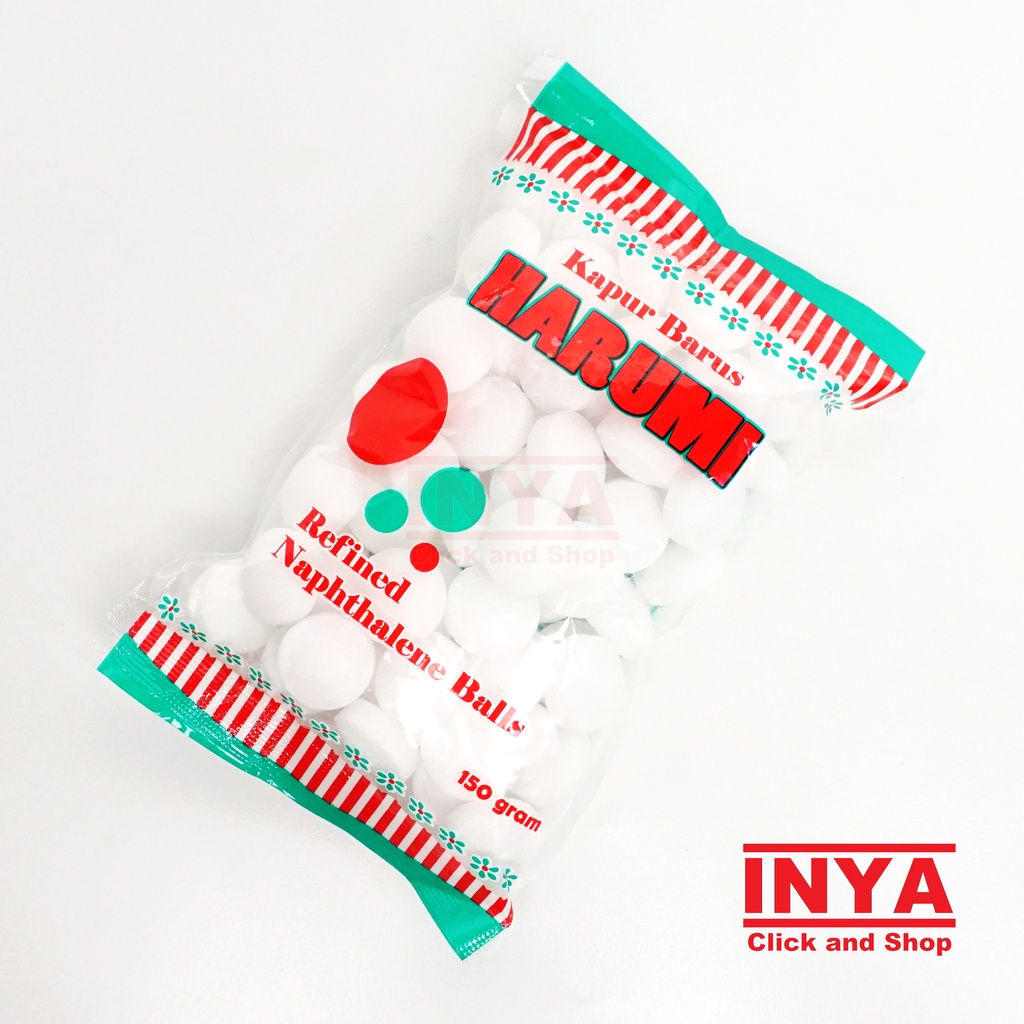 KAMPER HARUMI REFINED NAPHTHALENE BALLS 150gr - Kapur Barus
