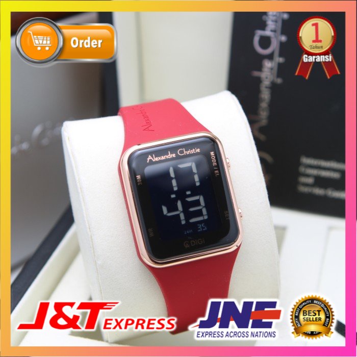 JAM TANGAN ALEXANDRE CHRISTIE ALEXANDER CHRISTIE WANITA CEWEK ORIGINAL ORI BRANDED AC 9361 ROSEGOLD 