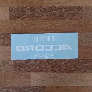 stiker sticker kaca belakang honda accord maestro bahan oracal germany stiker mobil