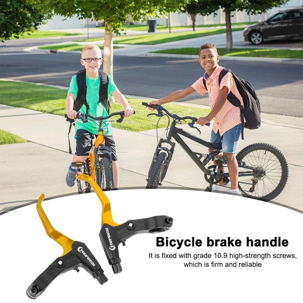 Lanfy Tuas Rem Sepeda Universal Tahan Lama Bagian Bersepeda Sepeda Clutch Grips Pegangan Rem Pegangan Rem Lever