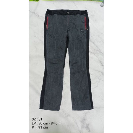celana outdoor second " K2 " size 31