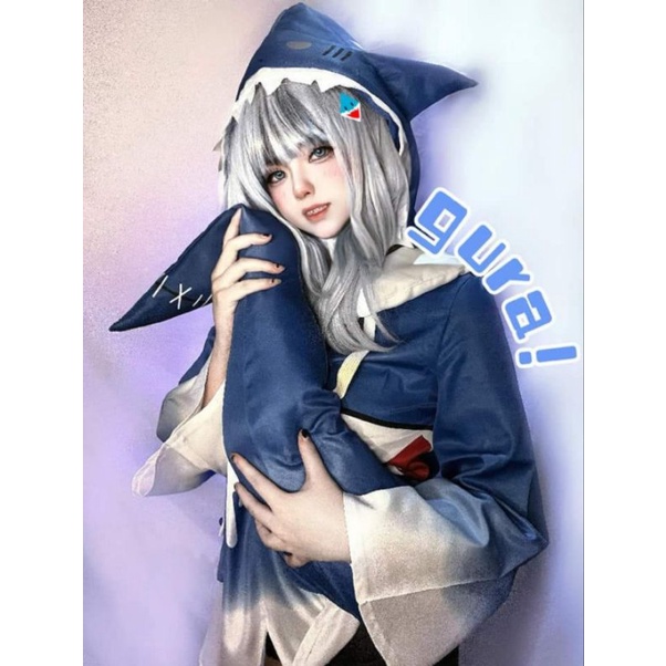 Kostum Gawr Gura Costume Cosplay Brand Mango William