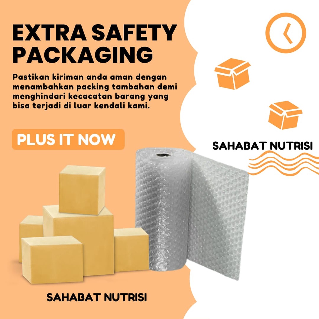 

EXTRA PACKING BOX AND BUBLE