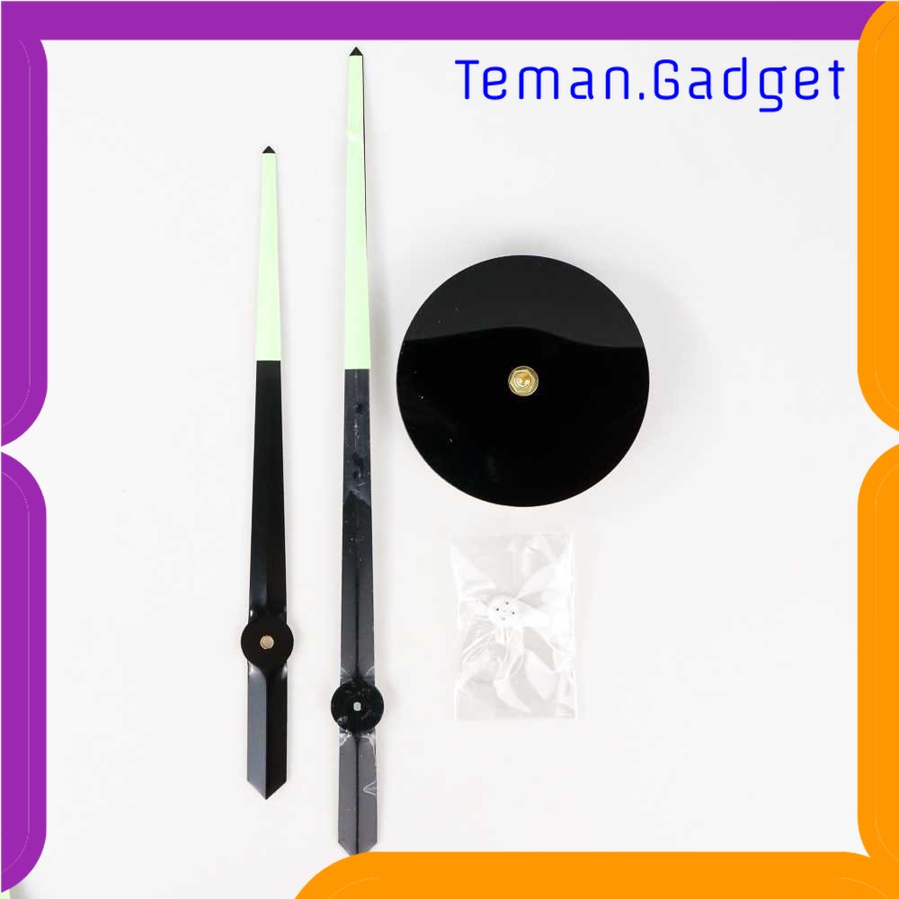 TG-PJM Taffware Jam Dinding Besar DIY Giant Glow in The Dark 80-130cm - JM-08