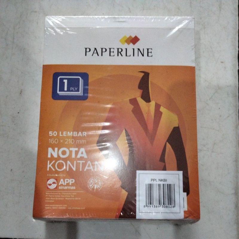 

Nota Kontan Besar 1 Ply Paperline isi 10 Buku