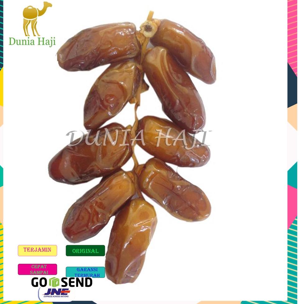 

Super Promo ｀ Kurma TANGKAI 500 gr / Kurma Tangkai Tunis Tunisia Deglet Nour / Oleh Oleh Haji dan Umroh ☃