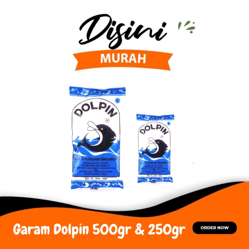 

garam dolphin - garam dolpin garam konsumsi beryodium 500gr