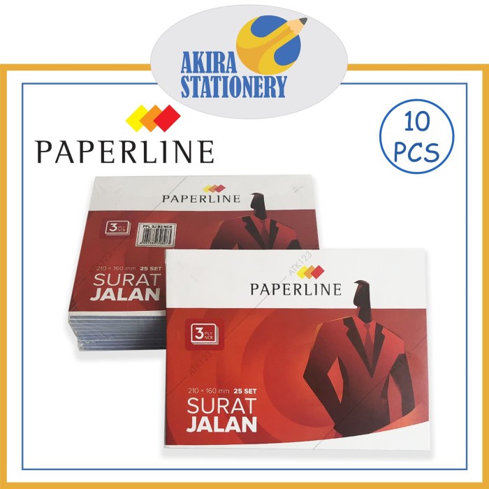 

Buku Surat Jalan Paperline 3 Ply / 3 Rangkap 10 Pcs