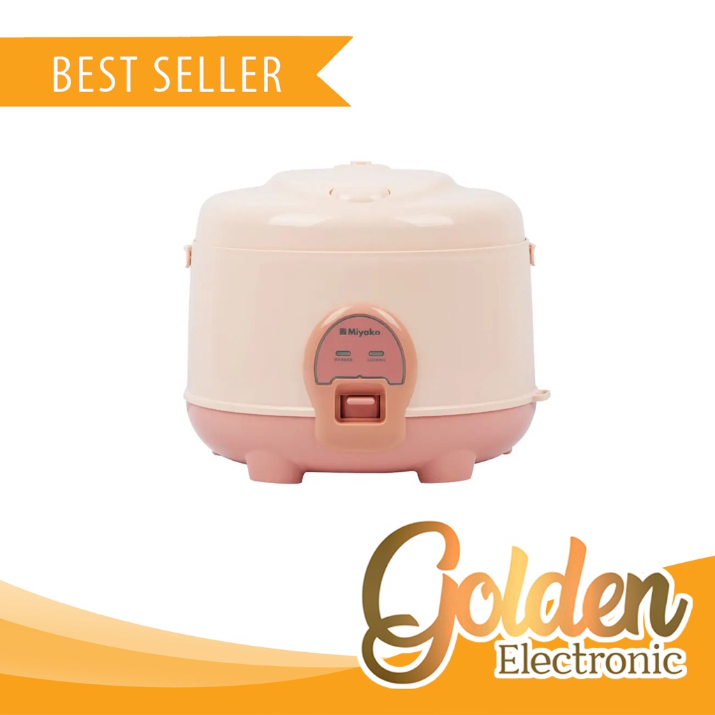 Rice Cooker Miyako MCM-586 BH 1.8 Liter Magic Com MCM-586BH Baby Pink 3in1 Anti Lengket MCM 586 BH Food Grade