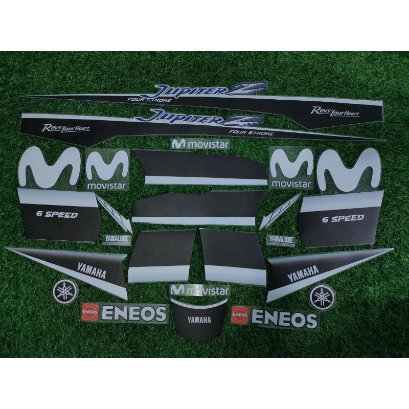 striping sticker transparan jupiter Z movistar black