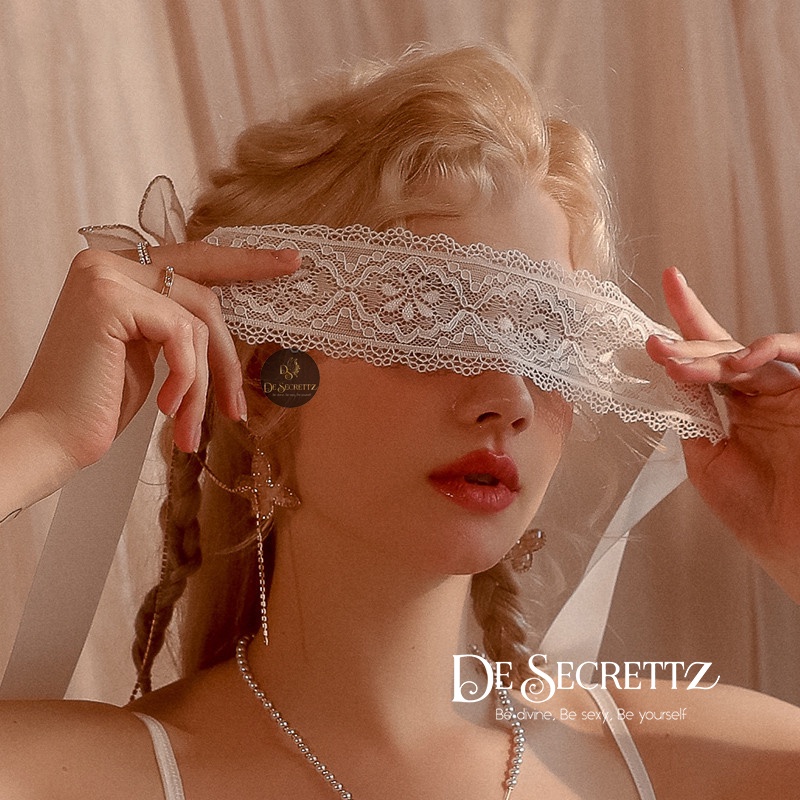 DeSecrettz Eye Mask Lace, Tempation Cosplay For Lingerie