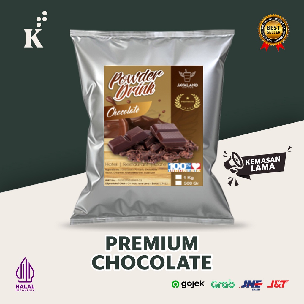 Bubuk Minuman Premium Chocolate / Coklat Javaland Grande 1kg