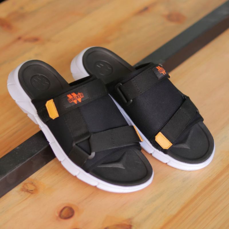 UNION | BIAS Sandal Casual Pria Slide Hangout Santai Slipers Cowo/Cowok Premiun Slide Pria Gaya Trendy Terbaru 2023
