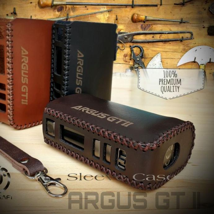 Included lanyard premium sleeve case argus gt2 free tali lanyard / casing holder arguss gt2 leather sleeve
