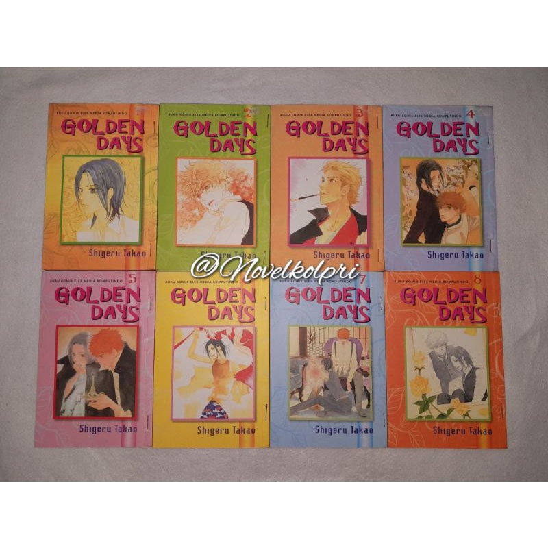 Komik Golden Days 1-8 Tamat