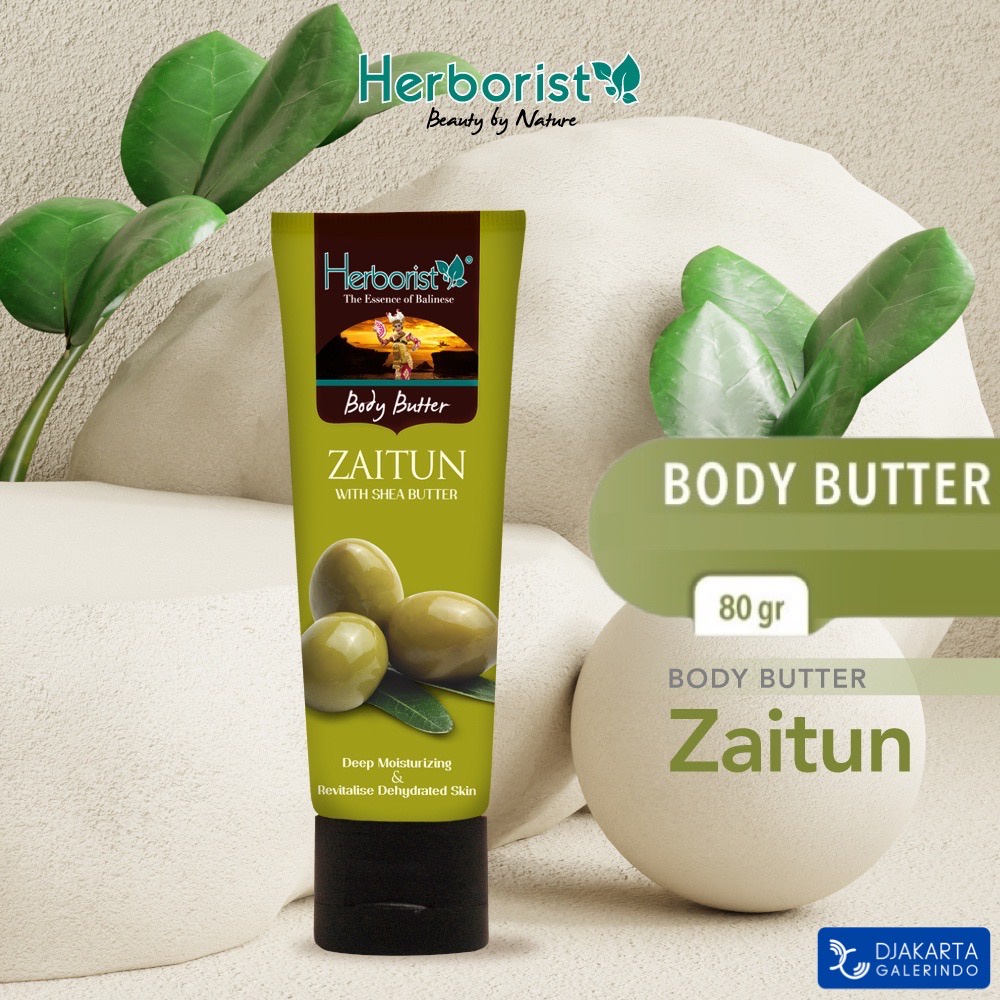 Herborist Body Butter 80gr - Herborist Body with Shea Butter 80gr