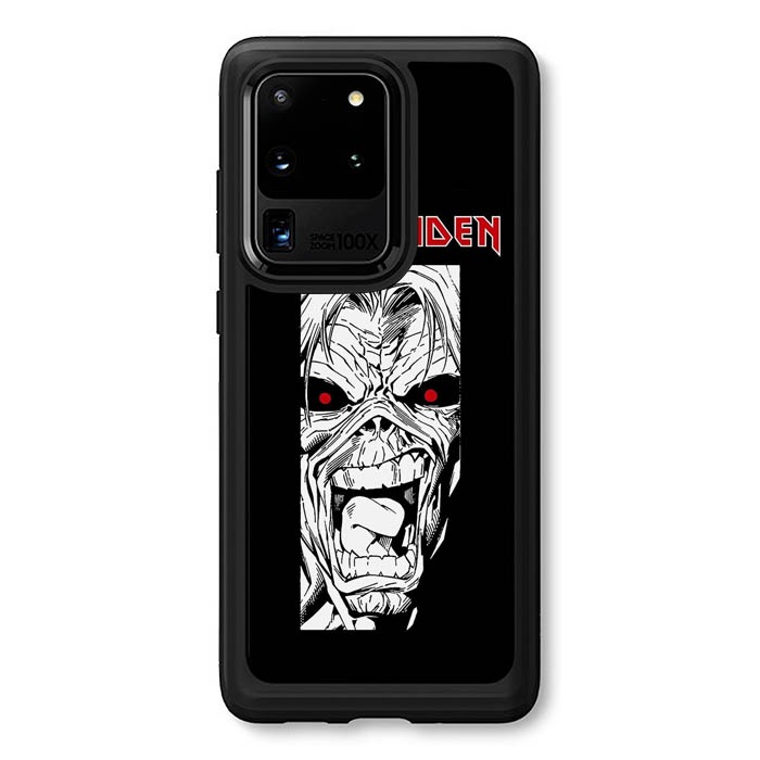 Hardcase Casing Samsung Galaxy S20 S10 S9 S8 Plus Ultra FE Lite 2020 5G E Iron Maiden YK0039 Case Cu
