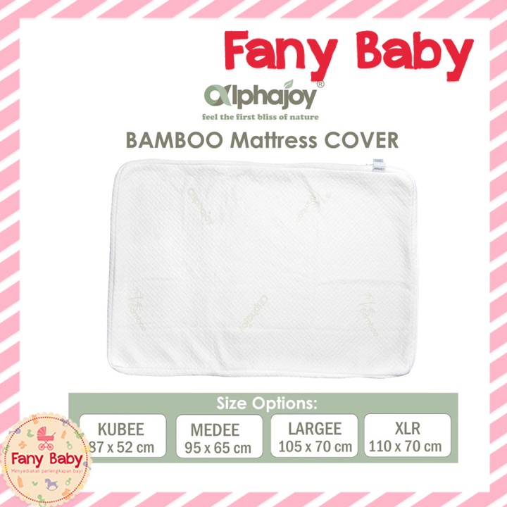 ALPHAJOY BAMBOO MATTRESS COVER / SARUNG MATRAS KASUR BAYI