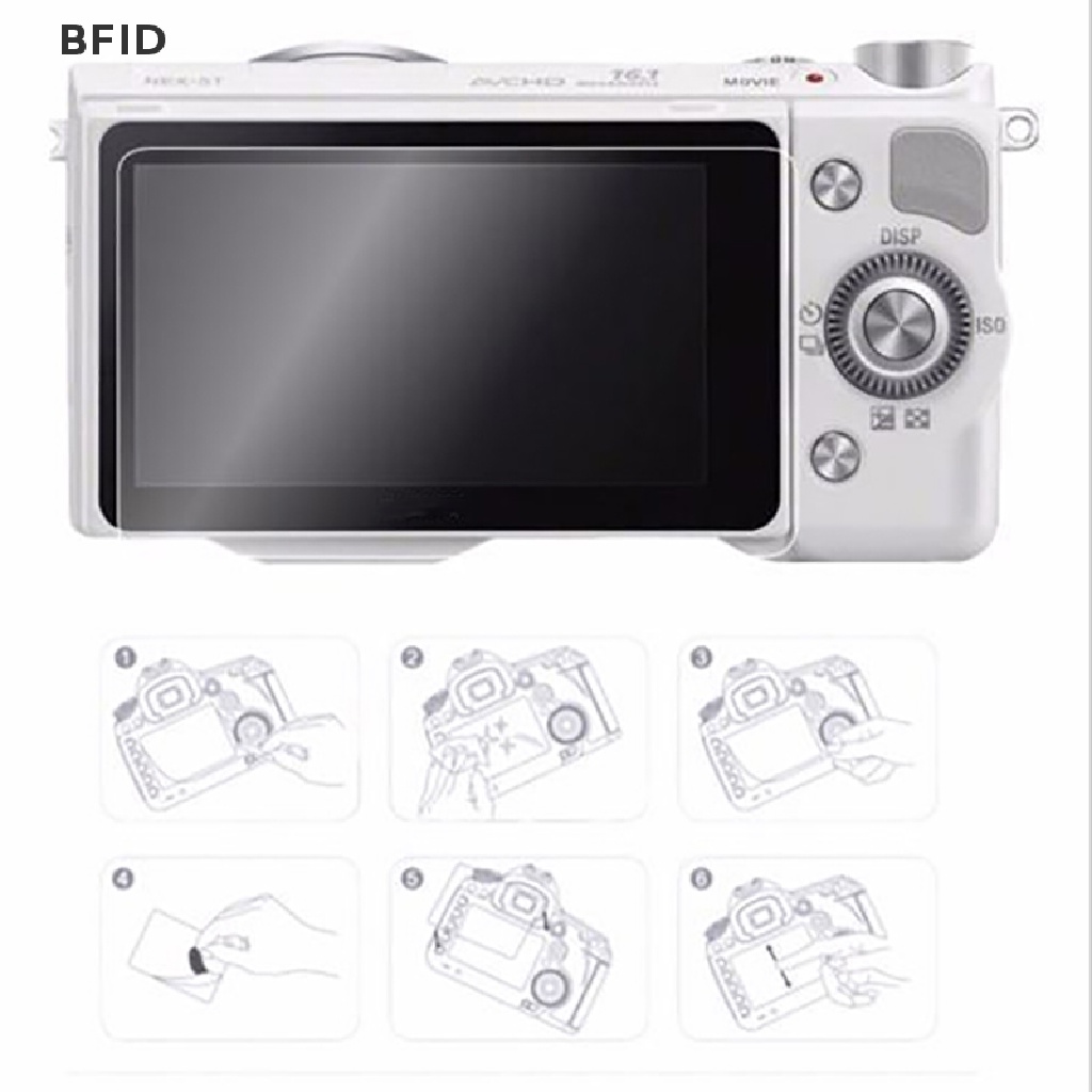 [BFID] Untuk alpha A6000 A6300 A6500 tempered glass lcd screen protector cover film [ID]