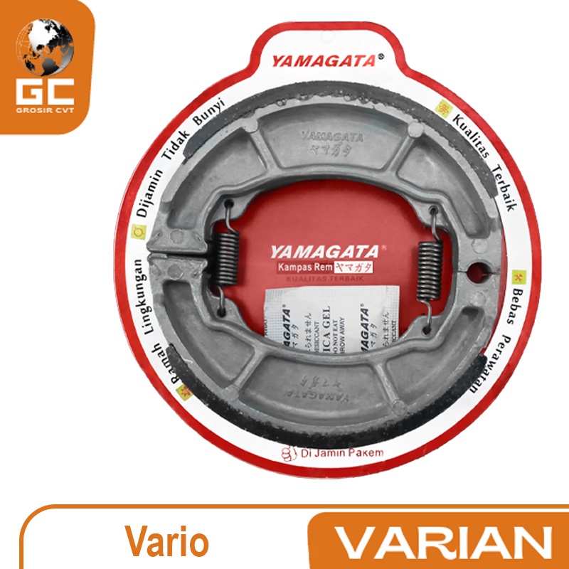 Kampas Rem Tromol Belakang Vario Beat Pop Scoopy Genio Deluxe Spacy Techno Karbu 110 125 150 Fi ESP Yamagata