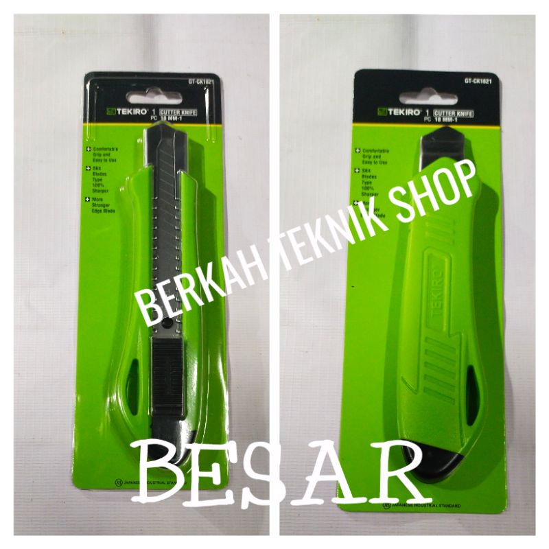 

CUTTER BESAR TEKIRO kater cuter knife