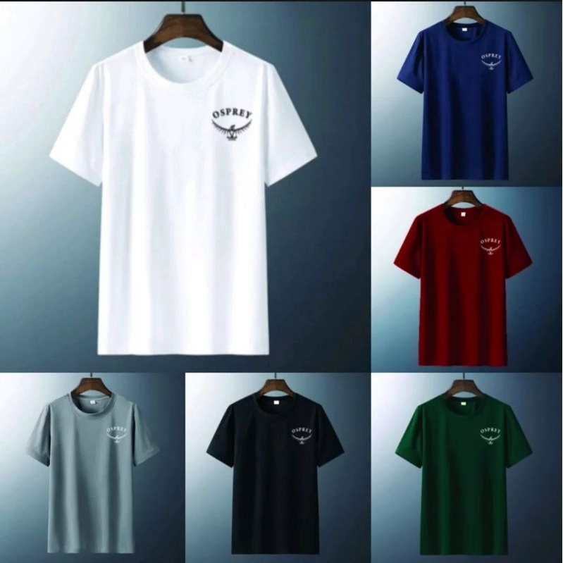 T-SHIRT OSPRAY LOGO COMBED 30S