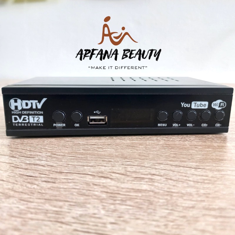 Set Top Box Tv Digital Tabung Antena Televisi Penguat Sinyal Chanel TV STB DVB T2 Full HD Receiver Wifi Youtube Setop Box Penerima Siaran Digital Elektronik Antena Televisi Tabung Digital Premium Original