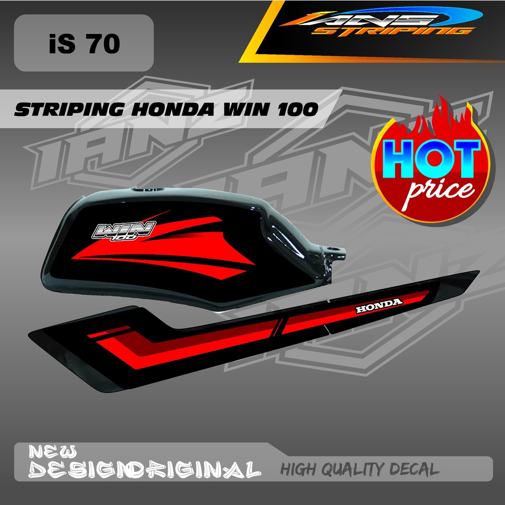 NEW STRIPING CUSTOM WIN100 HOLOGRAM / NON HOLOGRAM IS70