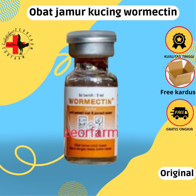 obat jamur dan parasit kulit kucing zeorfarm