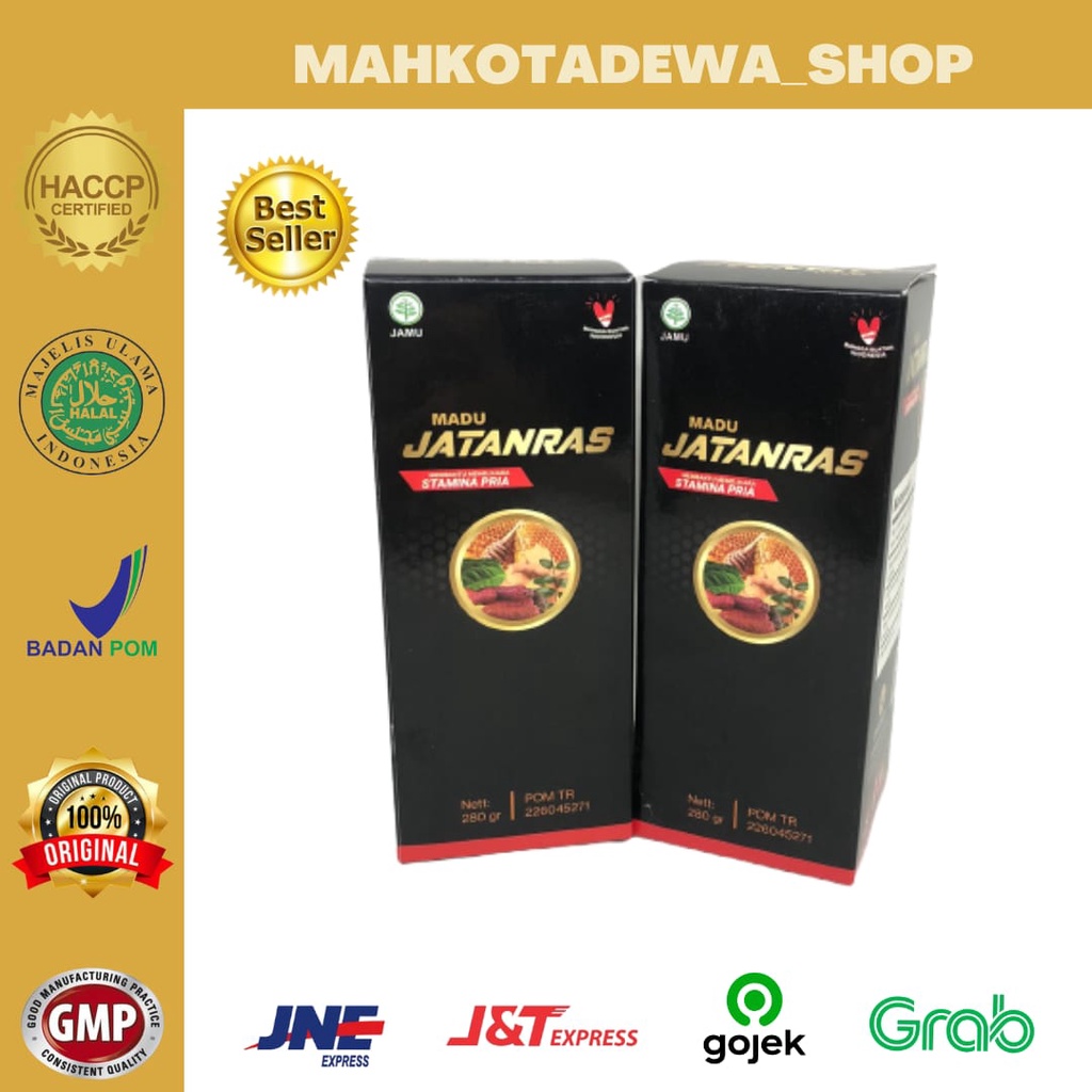 MADU JATANRAS 280GR (MADU STAMINA PRIA)  BPOM & HALAL