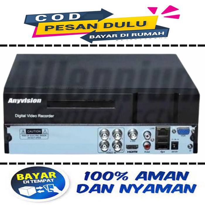 DVR 4 CHANNEL ANYVISION/ DVR CCTV