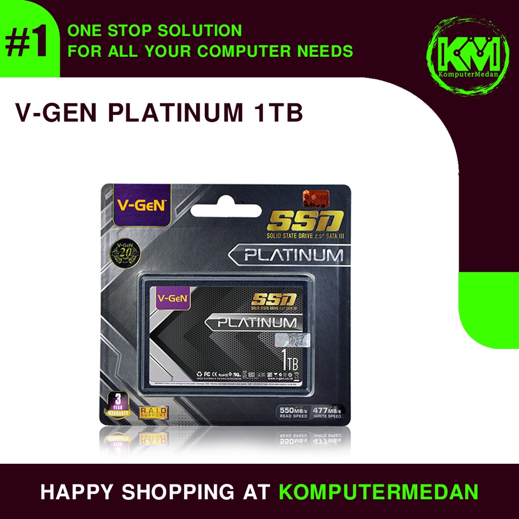 SSD VGEN PLATINUM 1TB