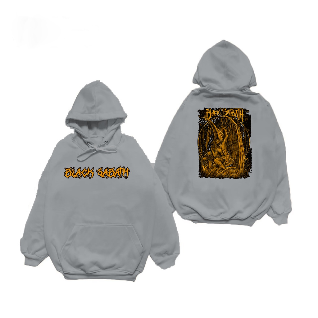 Sweater Hoodie BLACK SABATH Jaket Hoodie Pria/Wanita Sweater Hodie Pria Fleece M-XXL