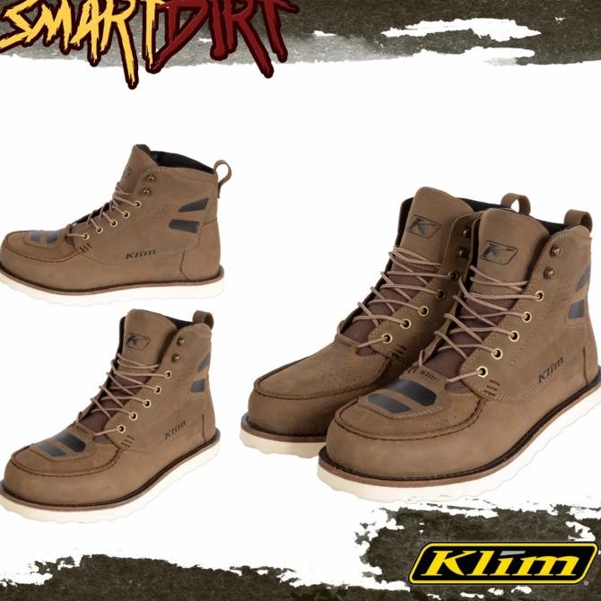 SEPATU KLIM BLAK JAK LEATHER BROWN SEPATU BOOTS KLIM BLAK JAK LEATHER