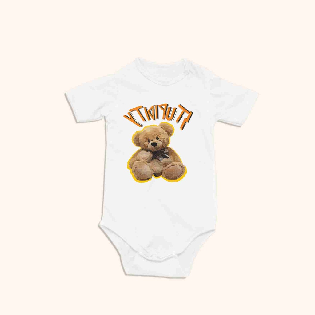 Baju Bayi Jumper Bodysuits Katun Bear jumpsuit baby newborn