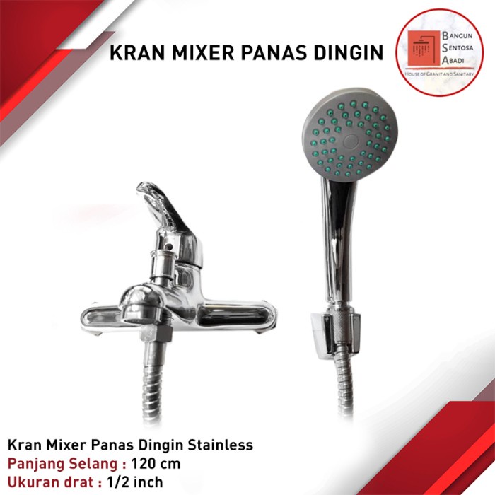 '+'+'+'+] Kran Air Shower Mixer Panas Dingin Keran Air Model Toto Shower Mandi